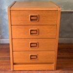 CAJONERA MADERA | 43x43cm, h61cm