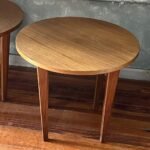 MESA RATONA MADERA diam 55cm h45cm - CADA UNA -