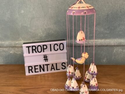 CAMPANITAS CERAMICA COLGANTES