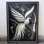 PAJARRACO ESPEJADO #3 54x74cm