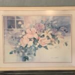 CUADRO FLORES GRANDE PASTEL 100X76cm