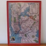 MAPA NYC VINTAGE 55x74cm