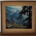 FOTO ALPES MONTAÑAS 35x33cm