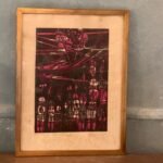 XILOGRAFIA PURPURA 30x40cm