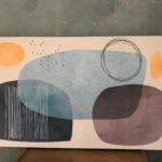 CANVAS MANCHAS IMPRESO 135 X 72cm