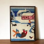 TAPIZ SKI 26x37cm