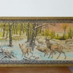 TAPIZ CIERVOS 101x54cm