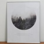 BOSQUE CIRCULAR 40x50cm