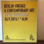 POSTER BERLIN AMARILLO 50x60cm
