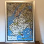MAPA BROOKLYN 50x70cm