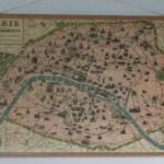 POSTER MAPA PARIS COLGANTE 70x50