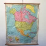 MAPA ESCOLAR NORTEAMERICA 93x126