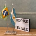 BANDERAS BRASIL - ARGENTINA