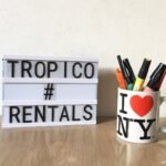TAZA I?NYC con lapices