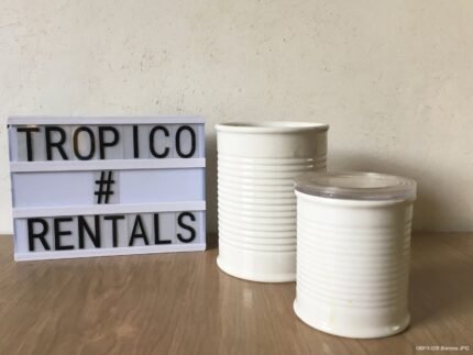 FRASCOS CERAMICA BLANCA