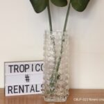 FLORERO CRISTAL ALTO