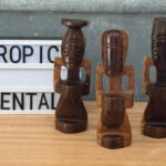 TRIO FIGURAS MADERA