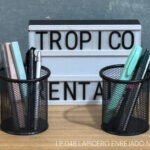 LAPICERO ENREJADO NEGRO